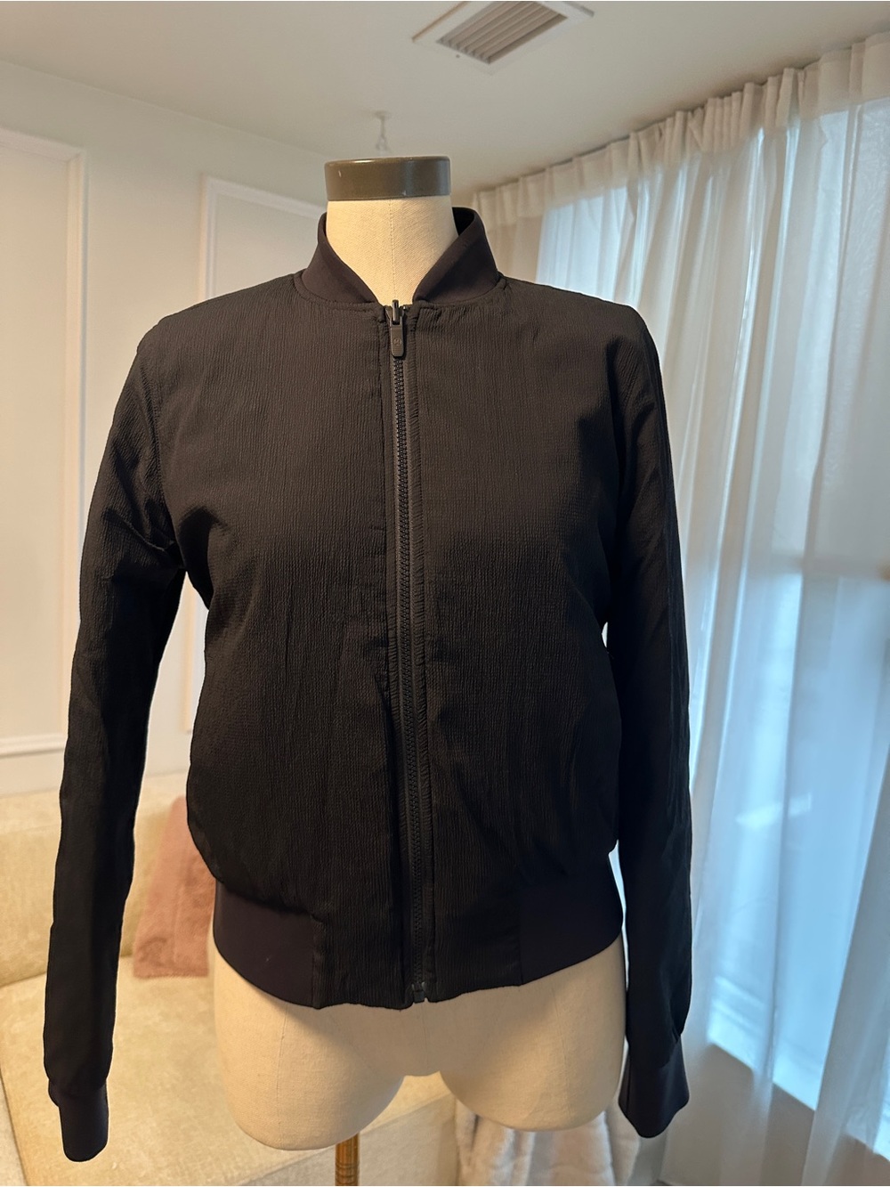 lululemon athletica Black Women's Bomber Jacket